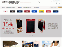Tablet Screenshot of amigosmodelo.com